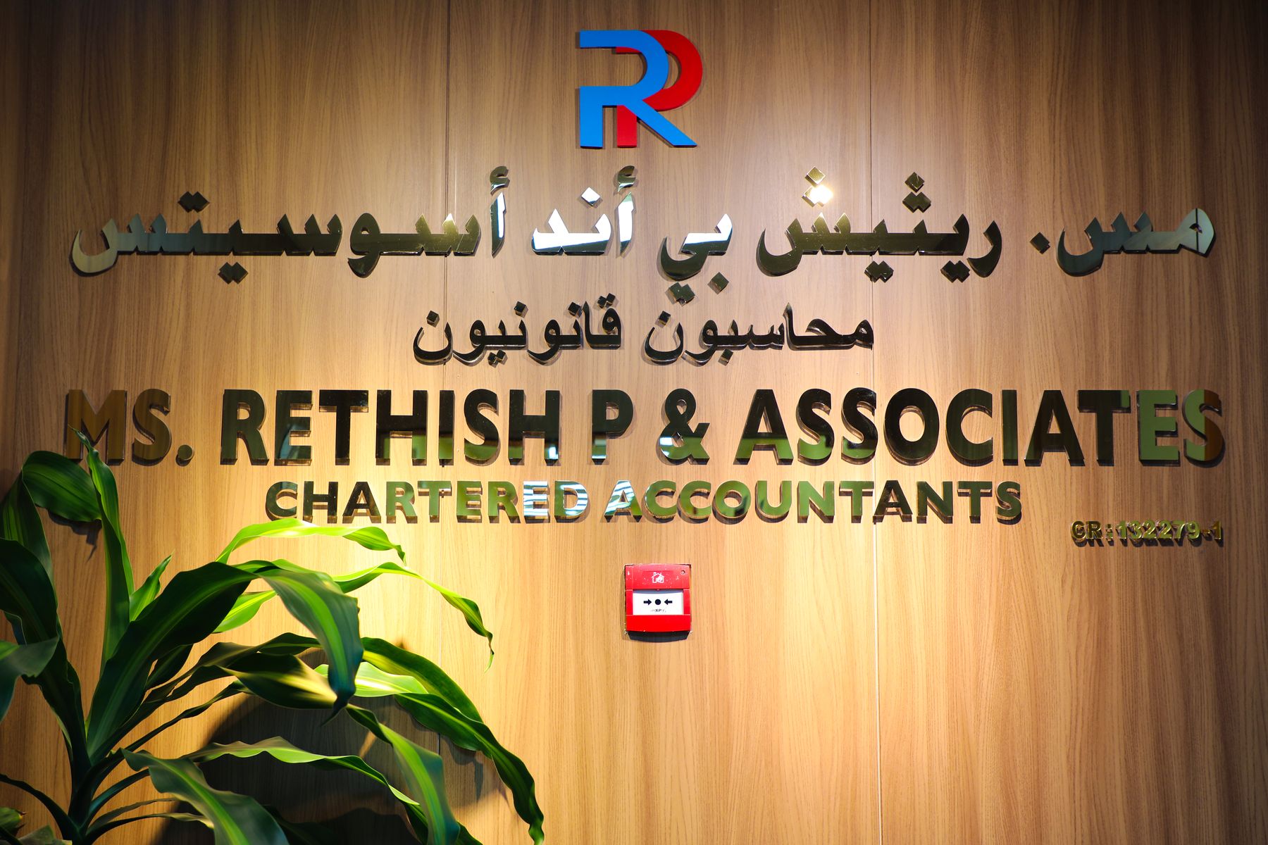 Our Reception Brand Wall